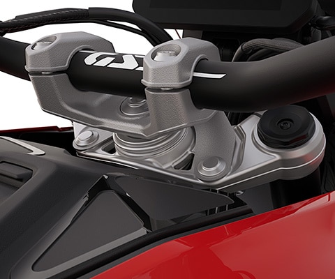 Le pontet de fourche avec Telelever EVO BMW de la BMW R 1300 GS de BMW Motorrad