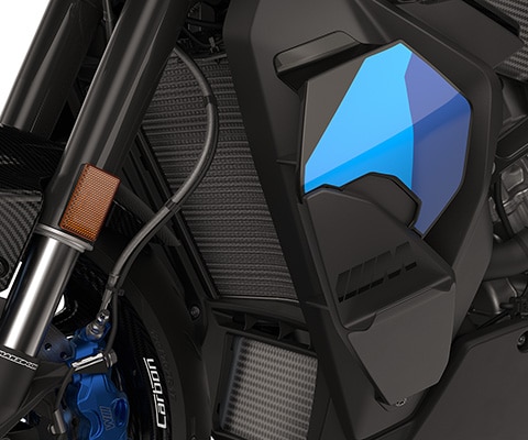 Les ailettes M de la BMW M 1000 XR de BMW Motorrad