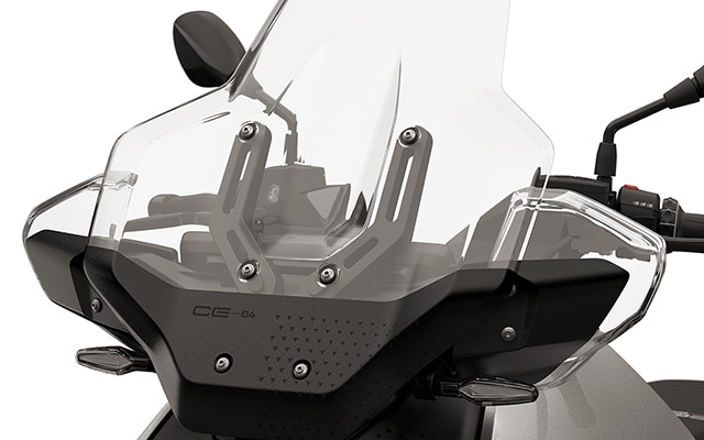 Bulle haute avec protège-main intégré du CE 04 de BMW Motorrad