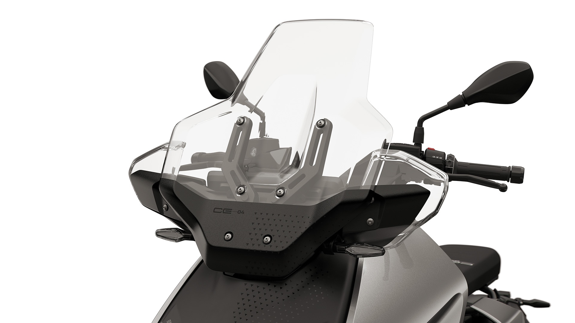 Bulle haute avec protège-main intégré du CE 04 de BMW Motorrad